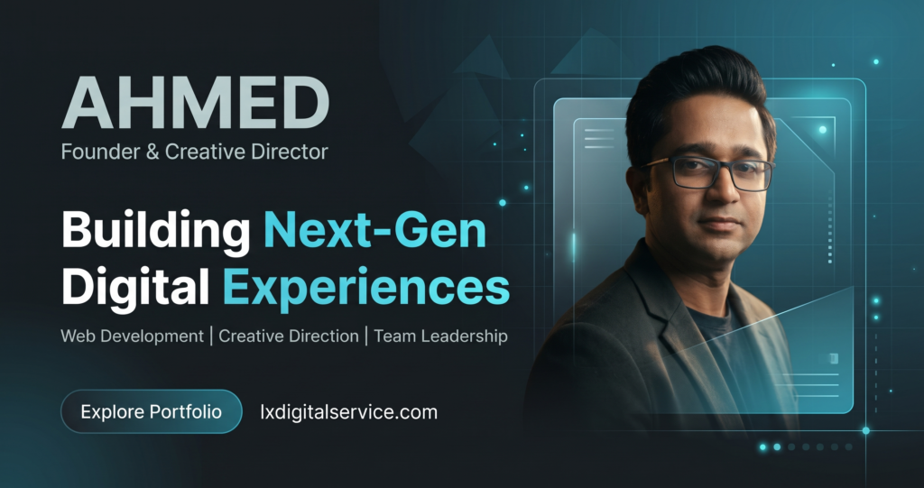 Ahmed from LX Digital Service, Islamabad